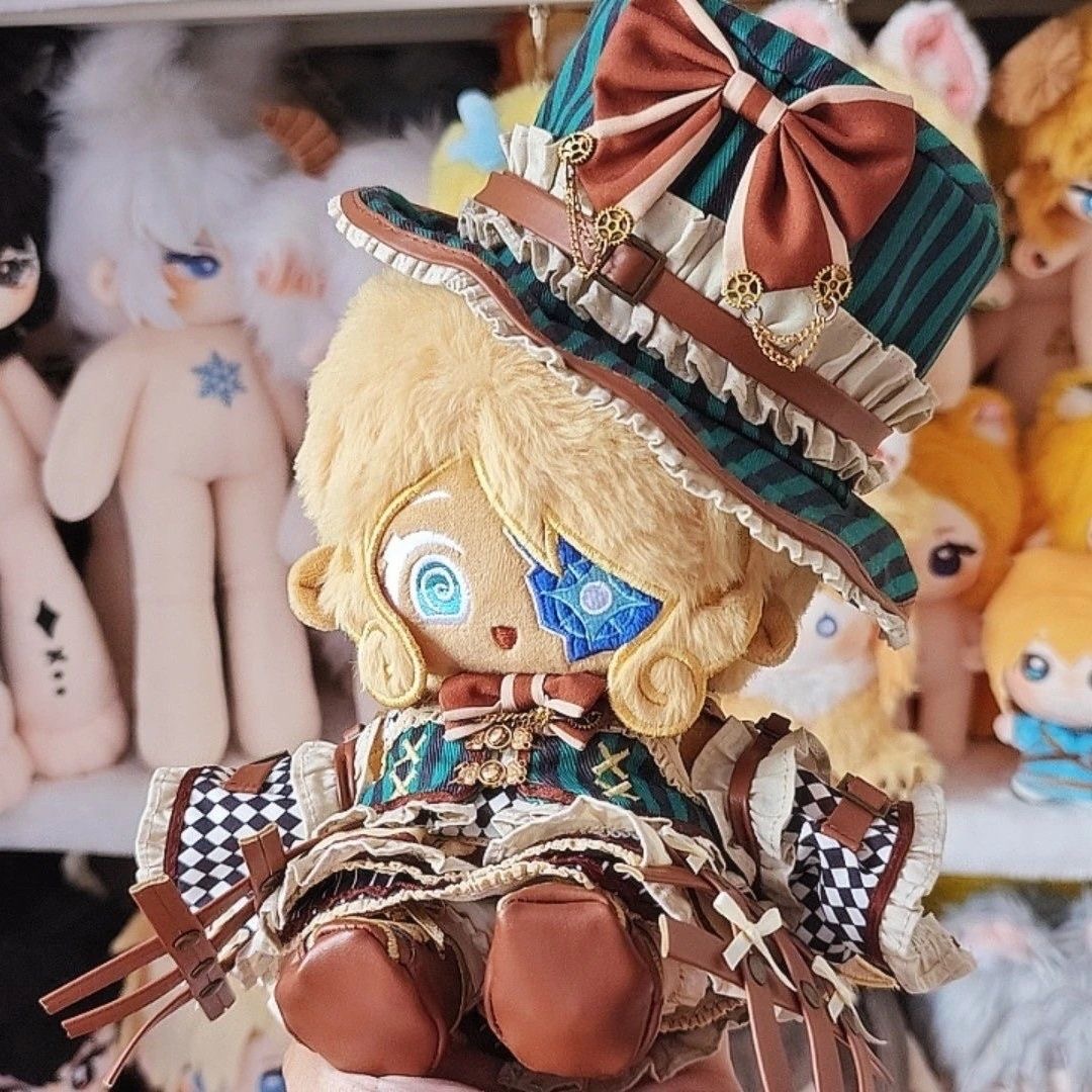 Cosplay Prop Making - Boneka Plushie Timekeeper Cookie 20cm, Boneka