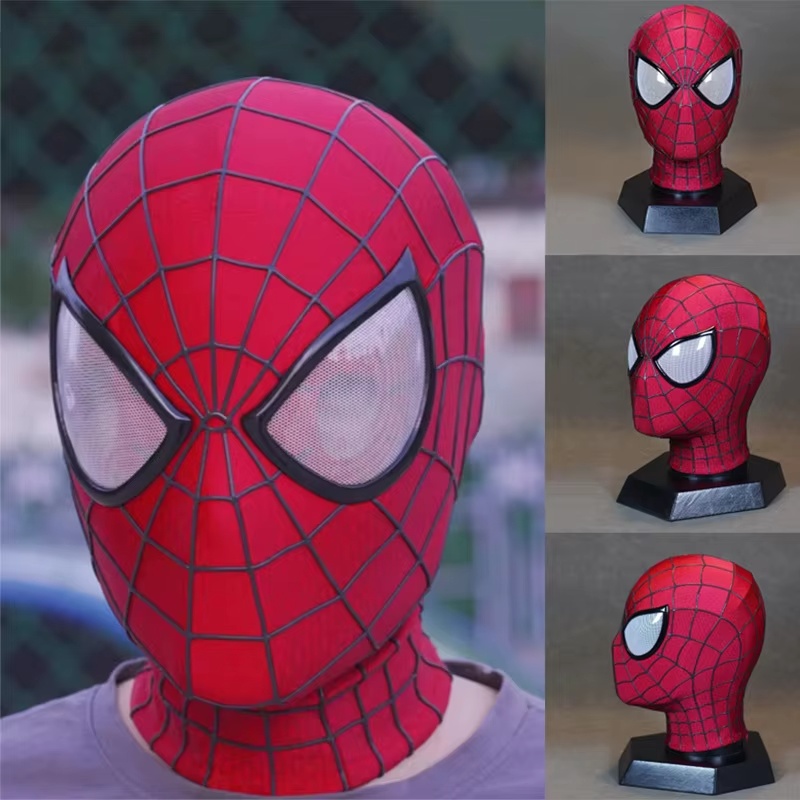 Cosplay Fire Prop - Helm Cosplay Premium dengan Masker Wajah