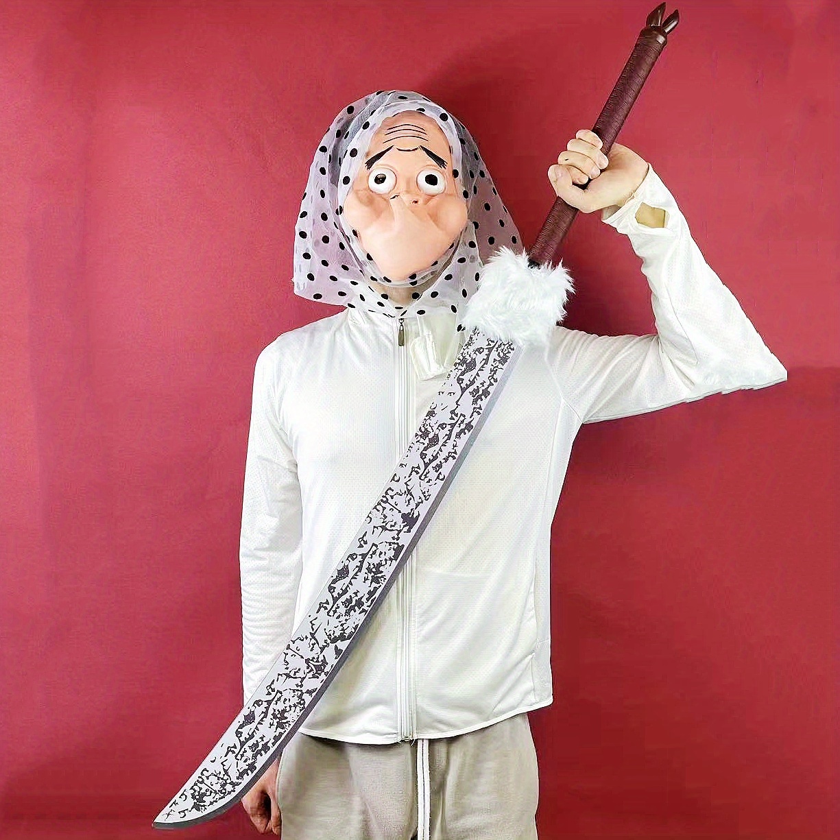 Cosplay Prop Dagger - Pedang Besar Katana Fushiguro Toji 50