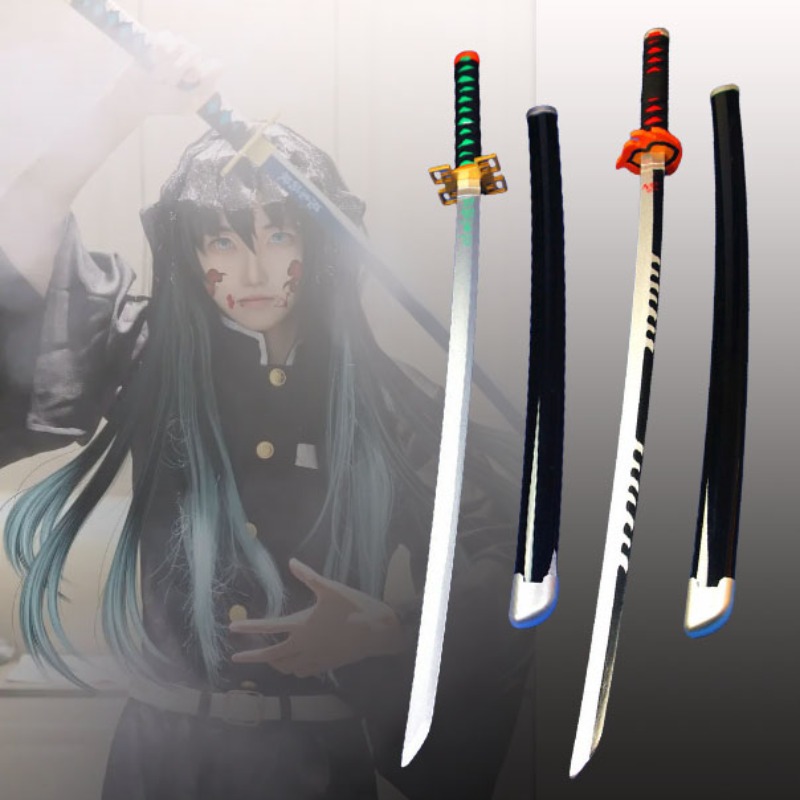 Cosplay Prop Dagger - 41in/104Cm Demon Slayer Katana Anime Ninja