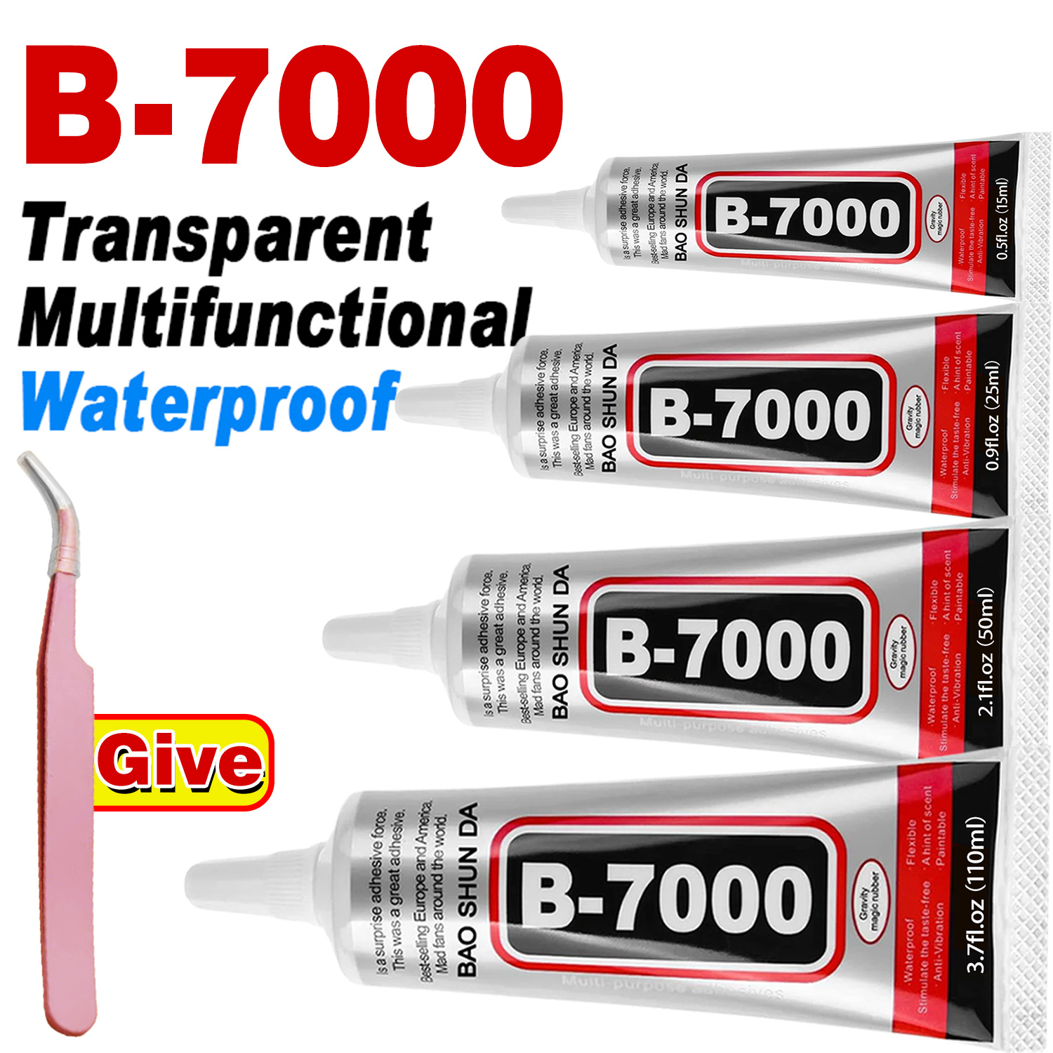 Contact Cement Glue - Lem B7000 asli, Lem Perekat Tahan