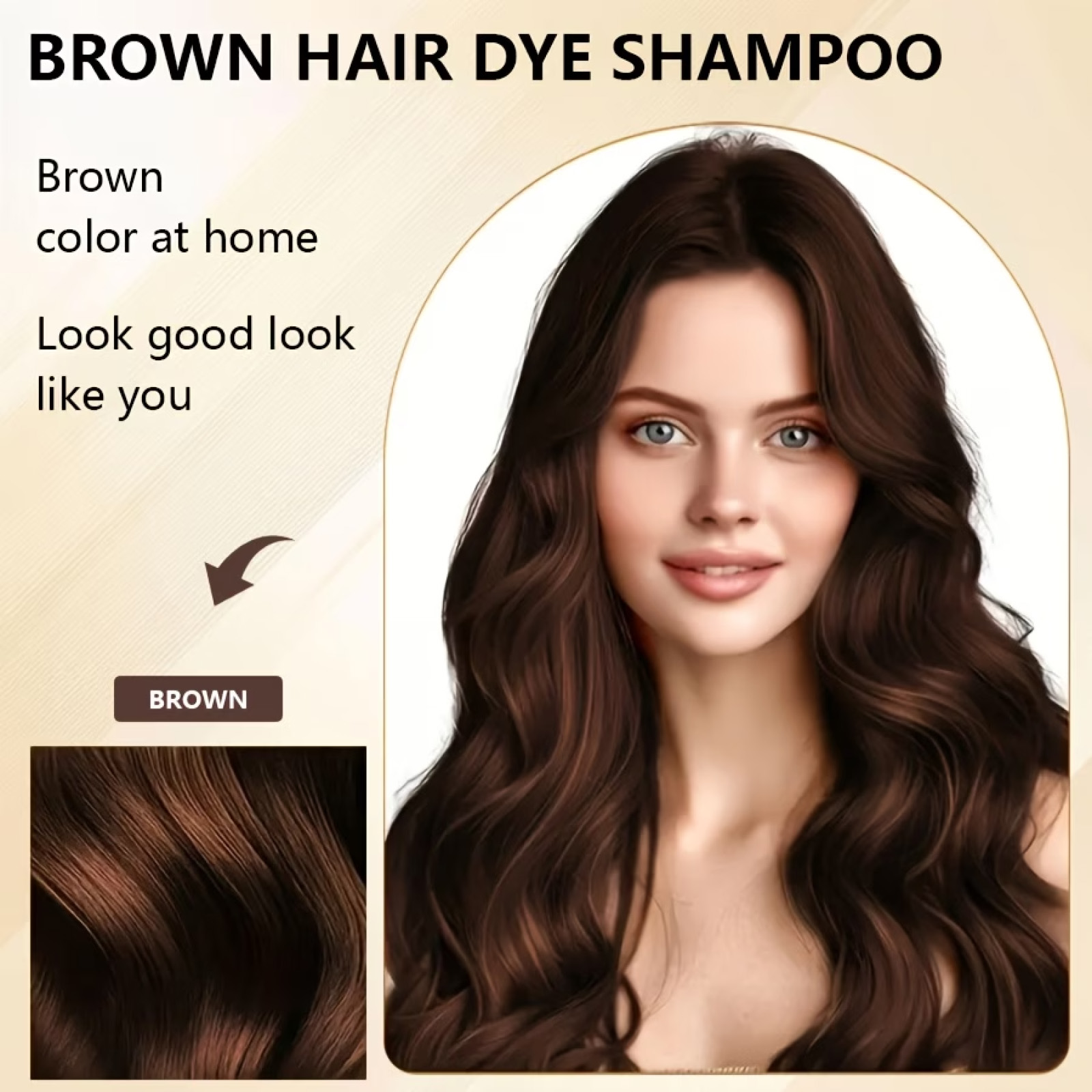 Sampo Pewarna Rambut Cokelat 1 - Hair Spray Color ulasan dan harga