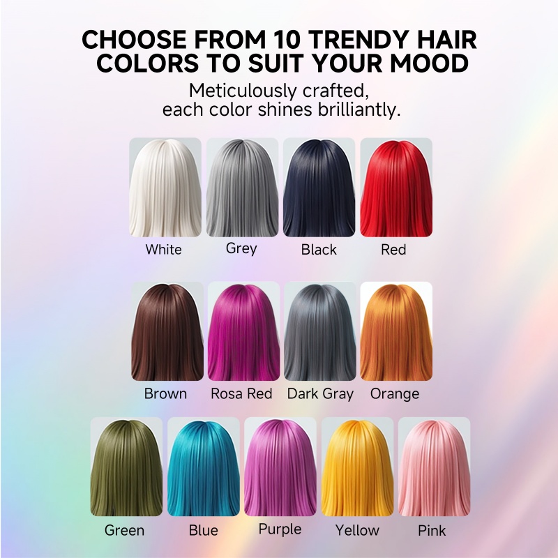 Lilin Warna Rambut Lumpur Dice - Hair Spray Color ulasan dan harga