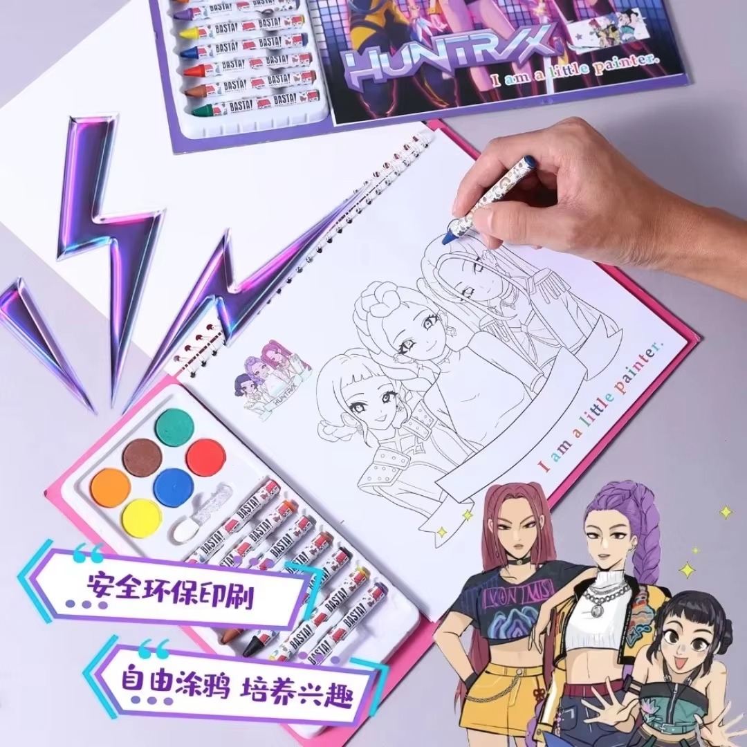 Buku Mewarnai Anime Baru yang  - Cosplay Prop Paint ulasan dan harga