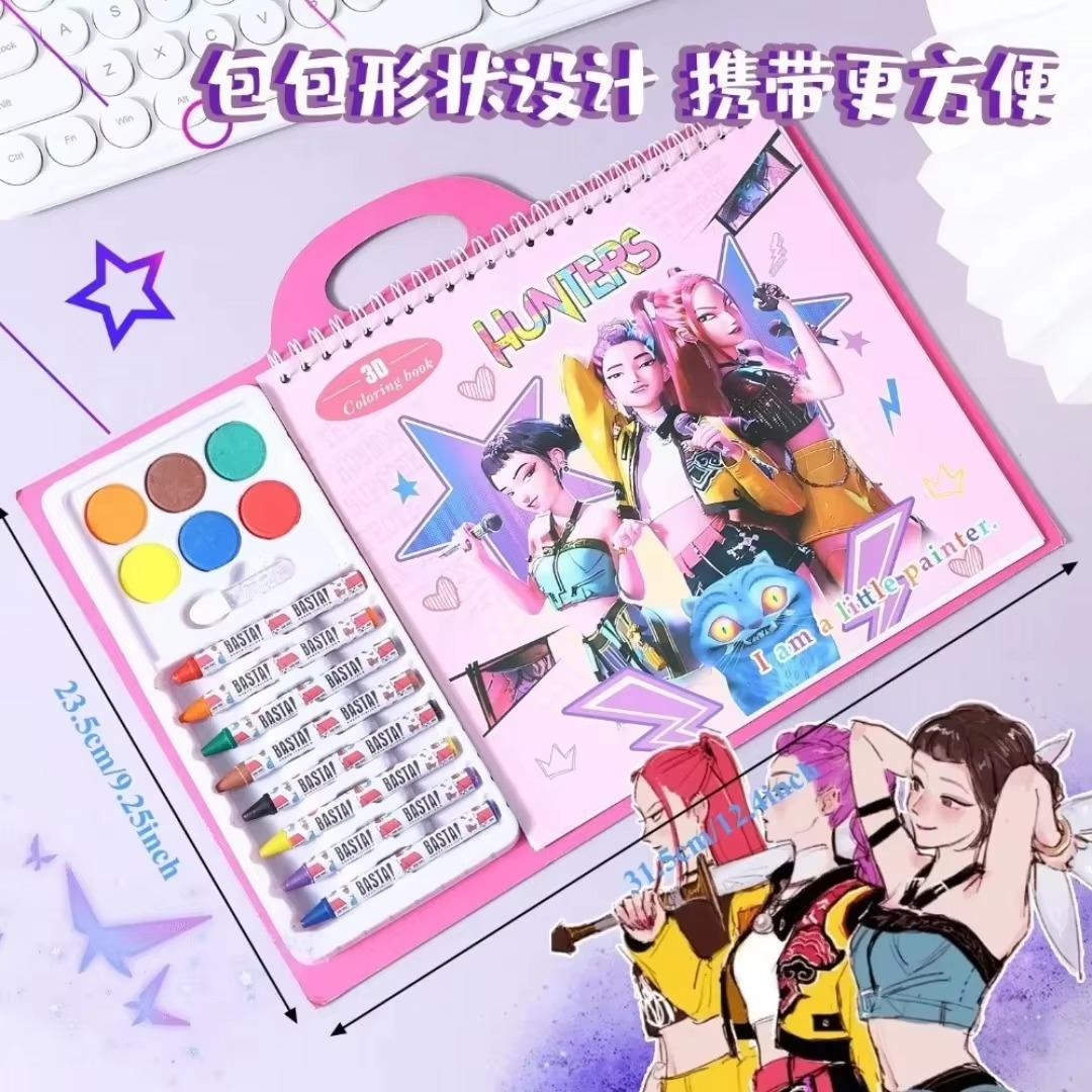 Buku Mewarnai Anime Baru yang  - Cosplay Prop Paint ulasan dan harga