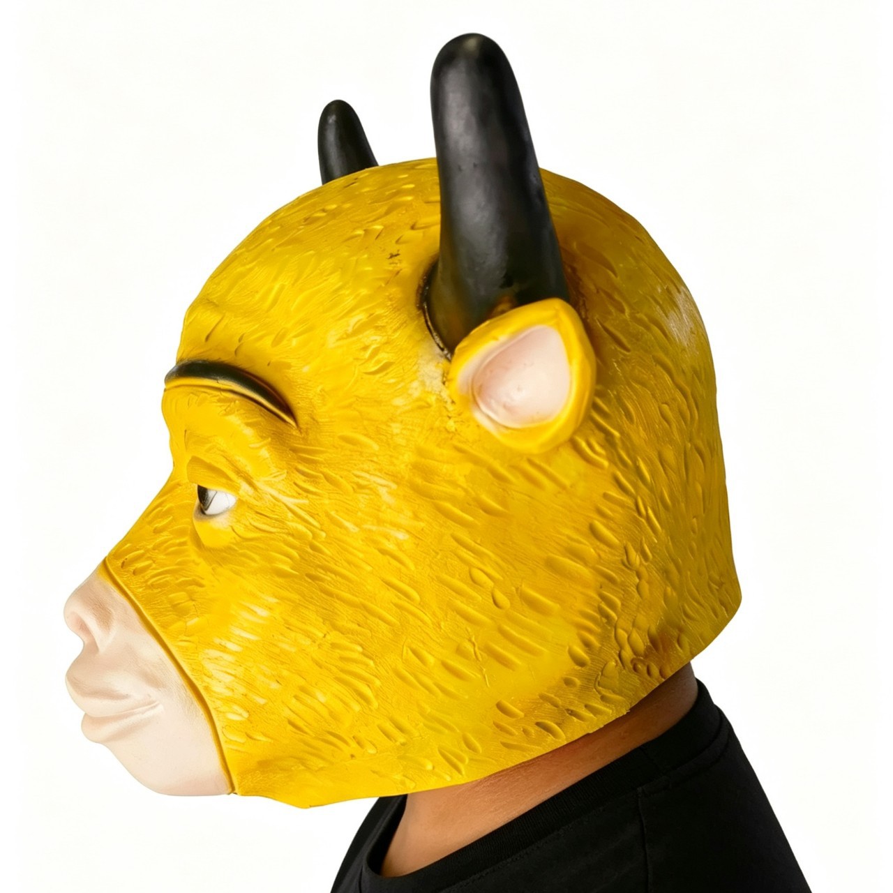 Topeng Kepala Banteng Lateks K - Cosplay Fire Prop ulasan dan harga