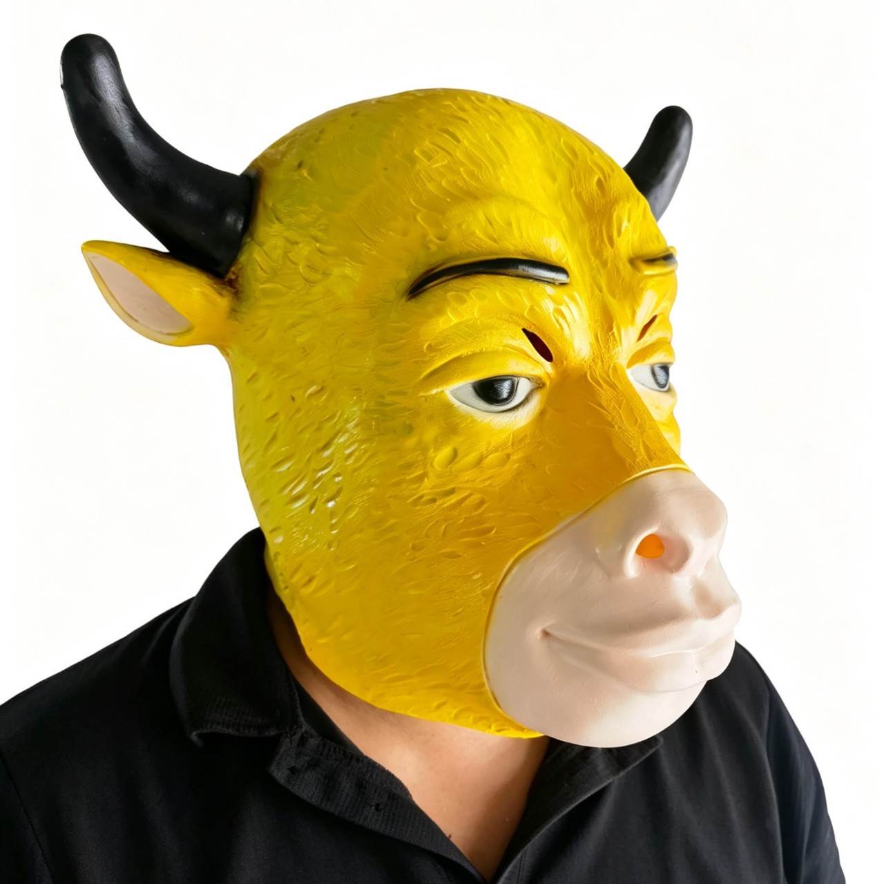 Topeng Kepala Banteng Lateks K - Cosplay Fire Prop ulasan dan harga