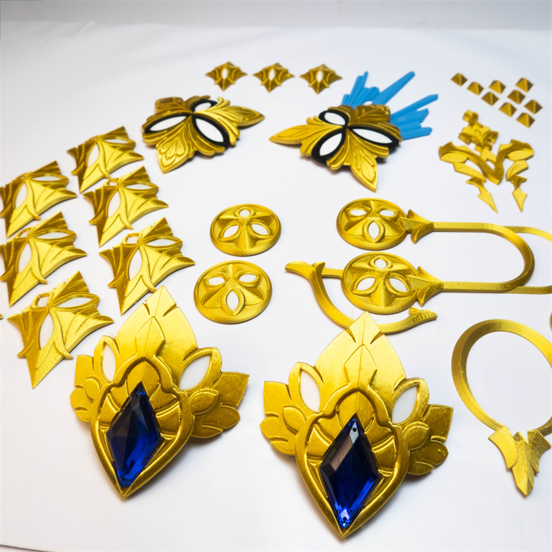 Kualitas Terbaik 1 Set Honkai  - Cosplay Prop 3D Print Settings ulasan dan harga