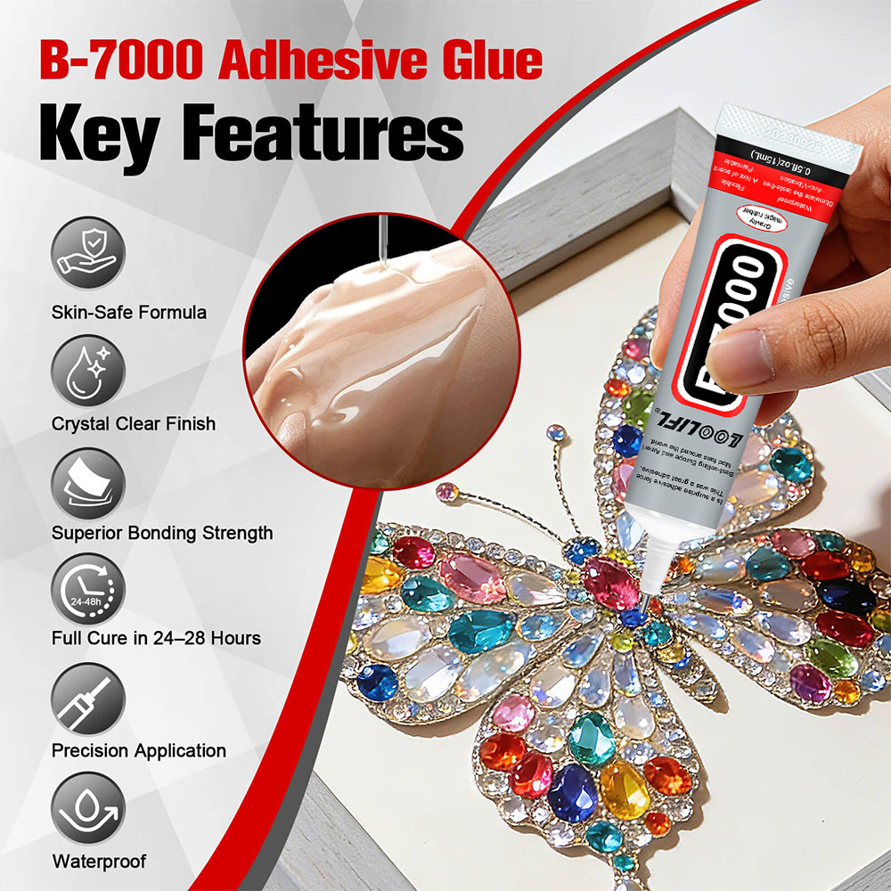 Loolifl B-7000 15/25/50/110Ml  - Contact Cement Glue ulasan dan harga